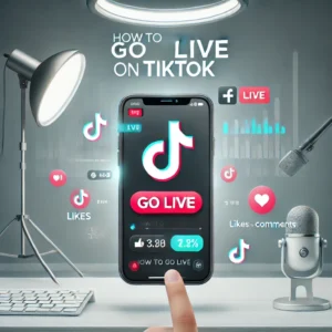 how to go live on tiktok