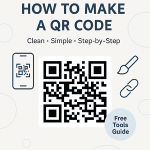 how to make a qr code
