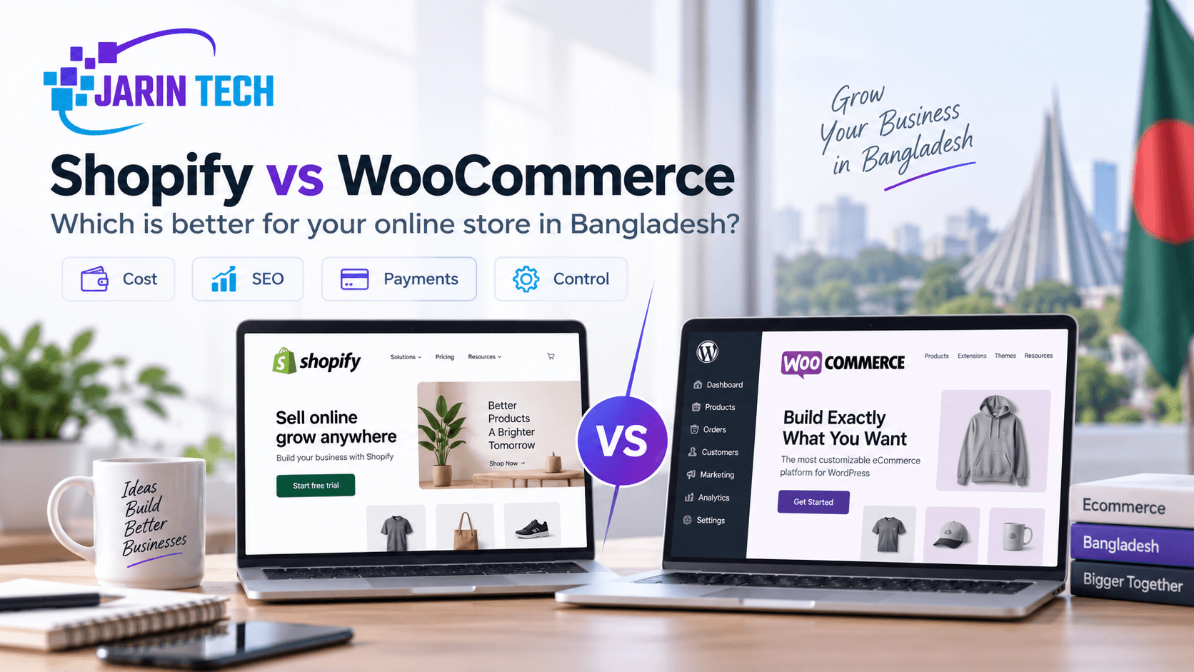Shopify vs WooCommerce